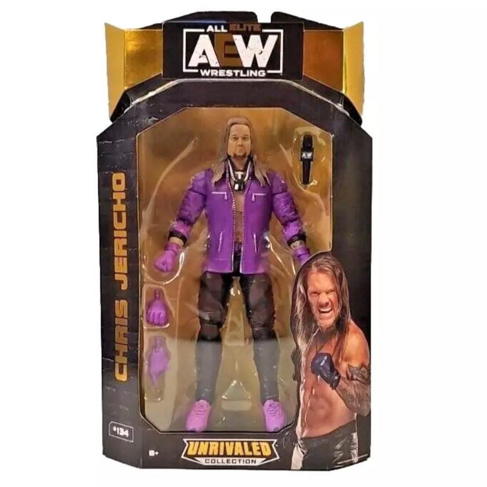 AEW Unrivaled Collection Chris Jericho Wrestling Action Figure #134